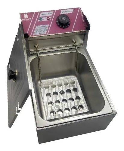 Freidora industrial Hoffmans HM-88-1 6L acero inoxidable