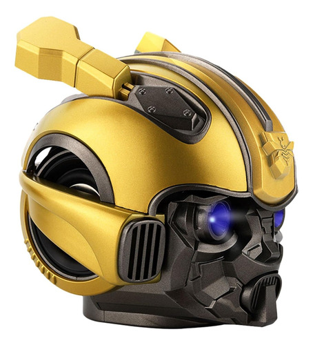 Techoboom Bumblebee Casco Portátil Inalámbrico Bluetooth Con