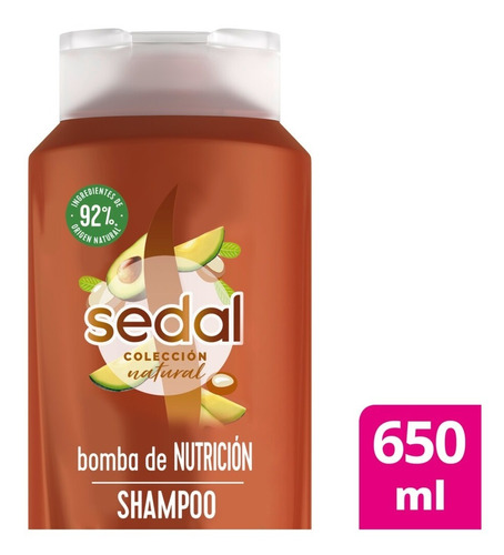 Shampoo Sedal Bomba De Nutricion X 650 Ml