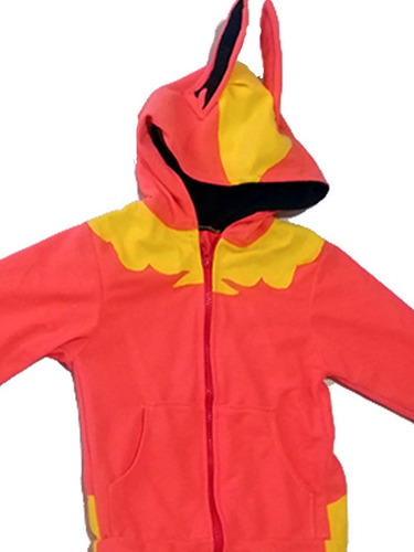 Sudadera Cosplay  Pokemon Flareon Talla De Niño