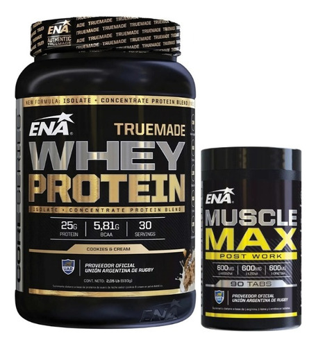 Ena Whey Protein 2lb + Ena Muscle 90ct