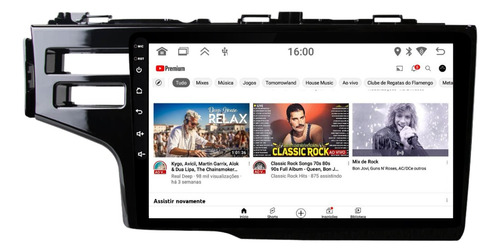 Multimidia Honda Fit 2015 A 2020 Android 14 Carplay 64gb 9p