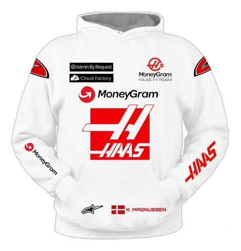 Romana Ez Hoodie Haas F1 2023 Hulkenberg / Magnussen