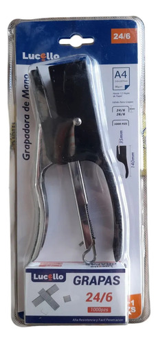 Engrapadora De Mano Multicolor Oficina Con Grapas Incluidas