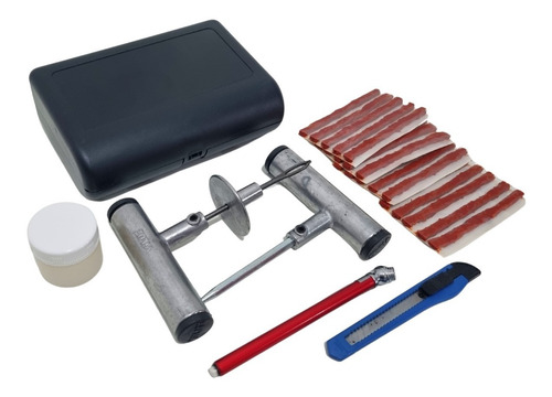 Imagem 4 de 6 de Kit Reparo Para Pneu S/ Câmara Carros/motos Viluz
