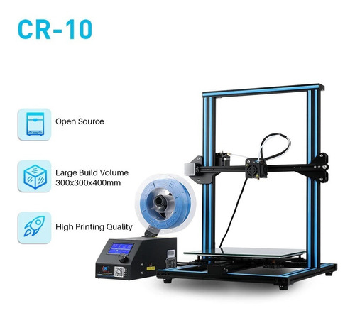 Impresora 3d Cr-10 Cr10 30x30x40cm Con Sticker Magnetico