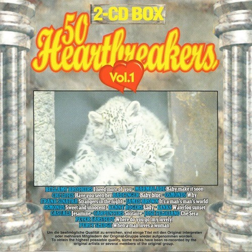 Various / 50 Heartbreakers Vol.1-  Doble Cd Box Album Import