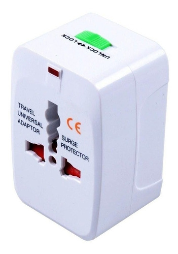 Adaptador Tomada Universal Internacional Eua Europa Asia Uk