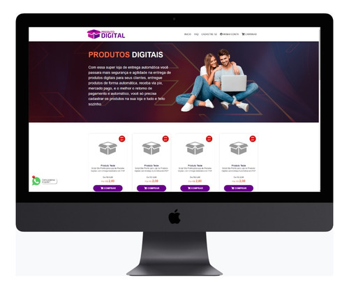 Script Loja Virtual Editável Em Php Com Instalação Grátis