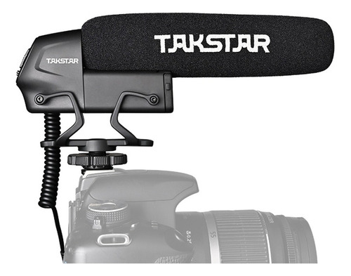 Micrófono Condensador Takstar Sgc-600 P/colocar Sobre Cámara