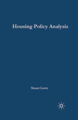 Libro Housing Policy Analysis : British Housing In Cultur...