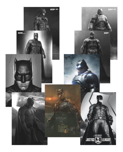 Batman Ben Affleck Set De Afiches