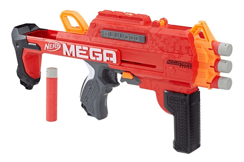 Pistola Nerf N-strike Mega Bulldog Hasbro E3057 Mundomanias