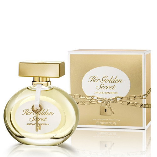 Perfume Antonio Banderas Mujer Her Secret Golden 2,7 Oz