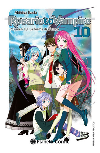 Rosario To Vampire Nã⺠10/10, De Ikeda, Akihisa. Editorial Planeta Cómic, Tapa Blanda En Español