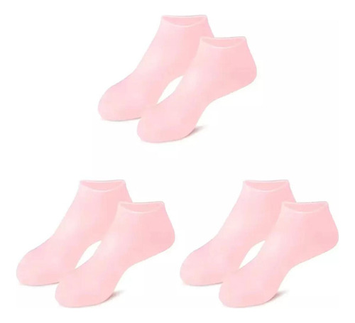 Ba Calcetines De Silicona Hidratantes Y Antigrietas Para