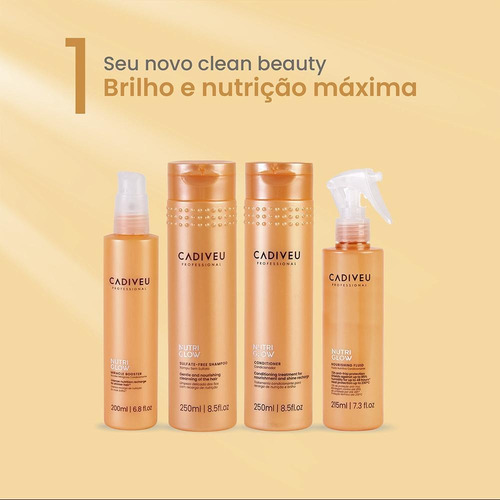 Cadiveu Nutri Glow Shampoo 250ml