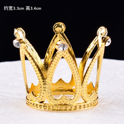 Cz 20pc Ramo Decoración Para Mini Tartas Con Forma Corona