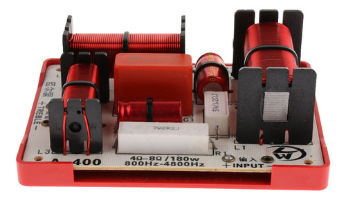 Imagen 2 de 9 de 4way Crossover Treble Bass Frecuencia Divisor 180w Hifi