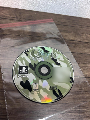 Contra Legacy Of War Ps1 Playstation Original