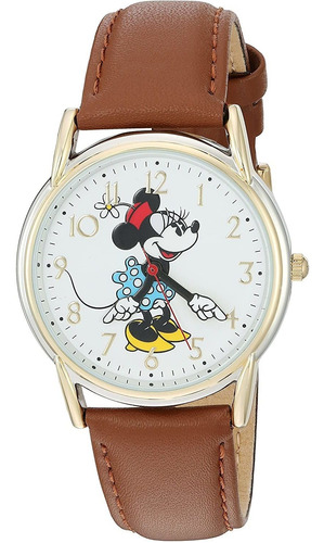 Reloj Mujer Disney W002770 Cuarzo Pulso Marrón Just Watches