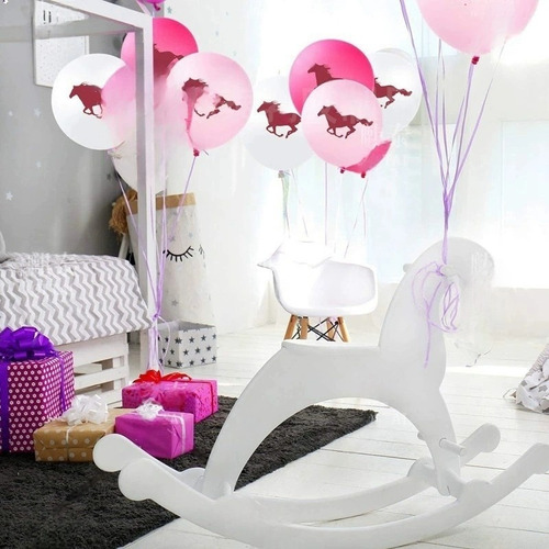 18 Globos Metálico Grande De Caballo Fiesta Vaquera