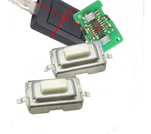 Botones Microswitch Control Alarma Corsa,tornado, Zafira,bmw