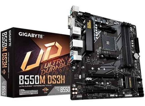 Motherboard Am4 Gigabyte B550m Ds3h - Dixit Pc