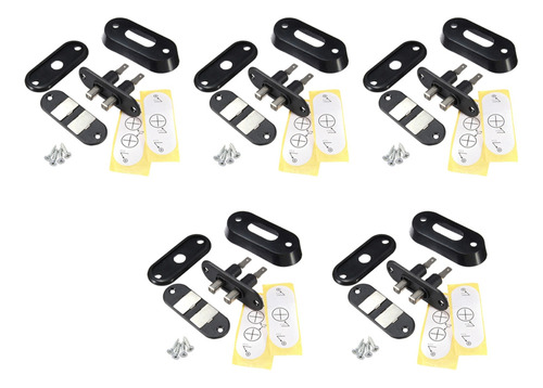 5x Black Sliding Door Contact Switch For Car