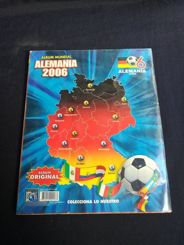 Imagen 4 de 4 de Alemania 2006, Álbum Del Fútbol Mundial, Cromos Completos .