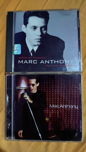 2 Cds Marc Anthony - From The Beginning - Marc Anthony