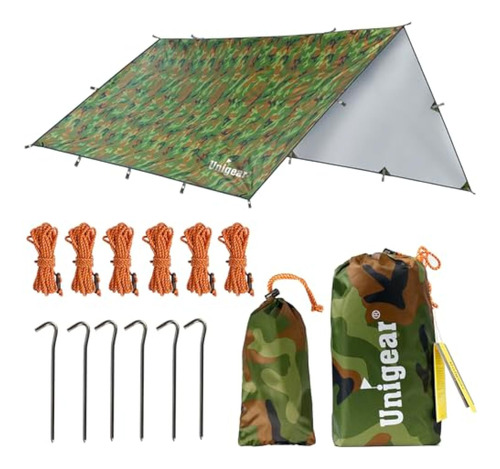 Unigear Hammock Rain Fly Waterproof Tent Tarp, Uv Protection
