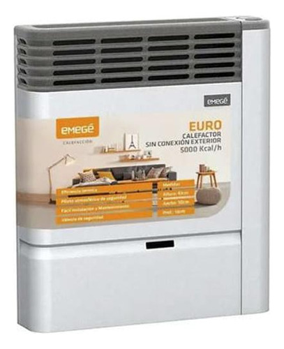 Calefactor Emege Ce3150st 5000 Calorias A Gas Sin Salida