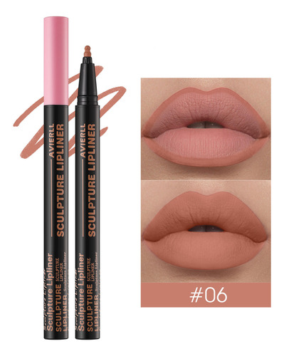 Esponja Delineadora De Labios LĂquida R Matte Con Punta De C