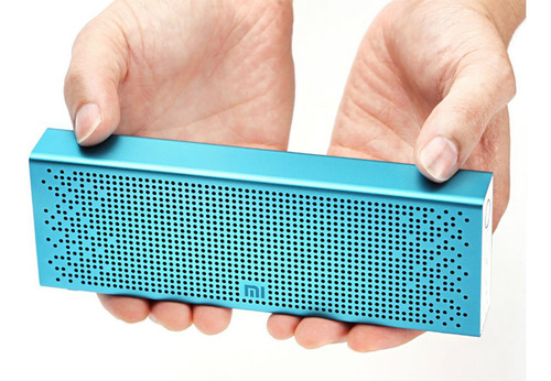 Caixinha De Som Mi Speaker Xiaomi Azul Bluetooth Potente