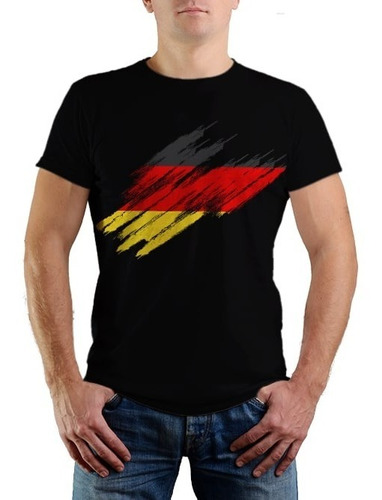 Camiseta Estampada Alemanha - 100% Algodão Premium