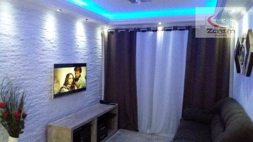 Imagem 2 de 20 de Lindo Apartamento No Jardim Hayde Mauá - Ap0608