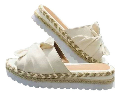 Sandalias De Tacón Alto Con Cuña, Elegantes Zapatos Deportiv