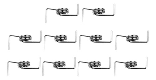 2 X 10 Uds. Clips De Resorte De Muelles De Torsión De 3 Mm.
