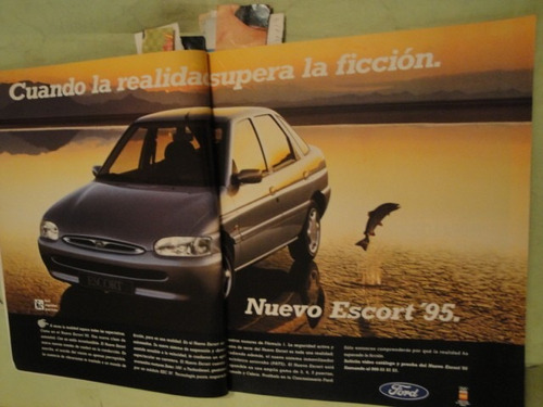 Publicidad Ford Escort Año 1995