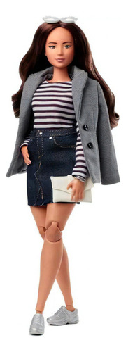 Muñeca De La Serie Barbie Style Fashion 3 - Mattel Gtj84 (Usado)