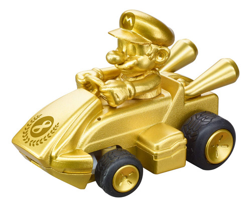 Coche De Juguete Carrera Rc Nintendo Mario Kart 2.4 Ghz Gold