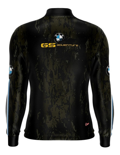 Imagem 5 de 7 de Camiseta Brk Motociclismo Gs Adventure Com Fpu 50+
