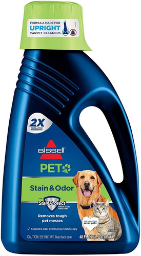Bissell Fórmula Para Limpiar Manchas Y Olor De Mascotas 1.4l