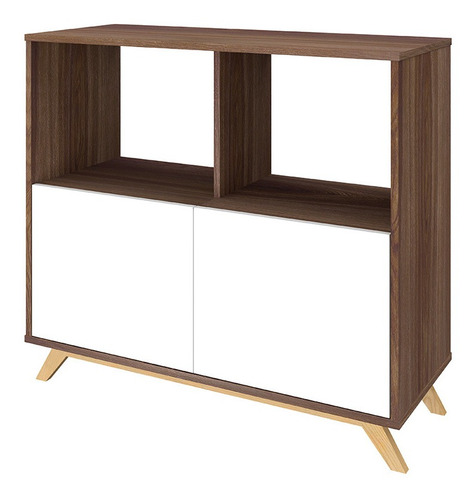 Mueble Librero/estante 2 Puertas Modelo Bmu 46-241po