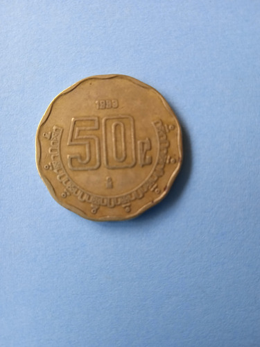 Moneda De 50 Ctv Error De Acuñación 1893