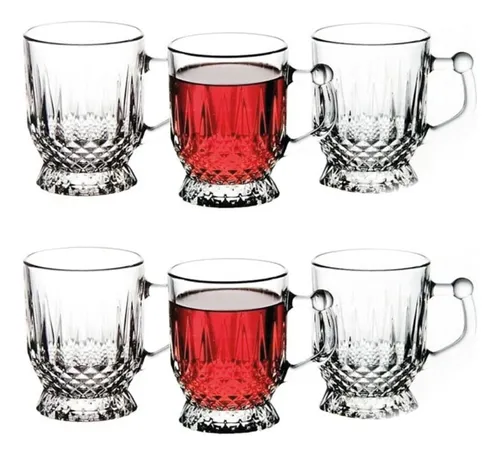Taza Copa 6 Piezas 165 Cc