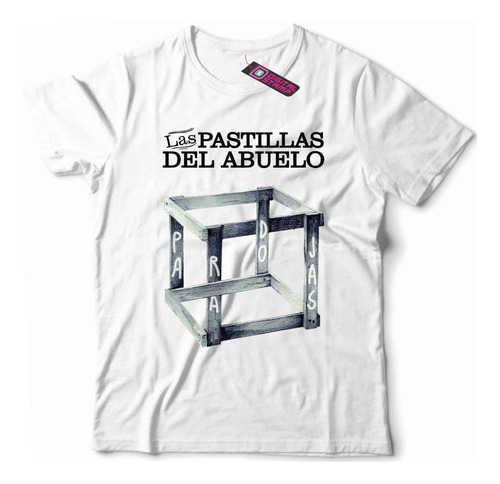 Remera Las Pastillas Del Abuelo Paradojas 10 Dtg Premium