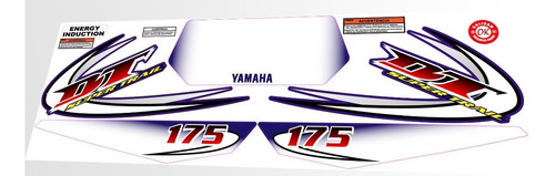 Kit De Calcomanias Laminado Dt Yamaha Super Trail 125-175