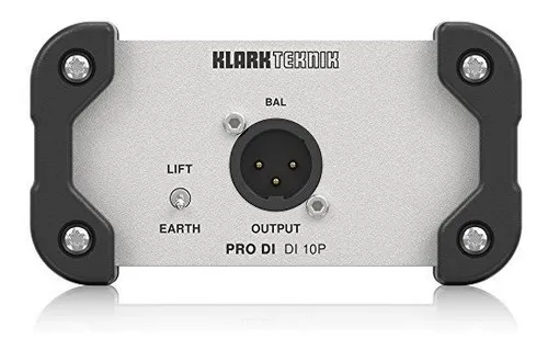 Caja De Sonido Pasiva Klark Tekink Pro Di 10p Con Entrada Es